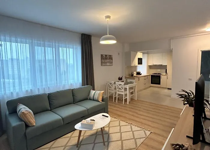 The Cozy Flat - Modern, New, 2 Apartments, Parking 아파트 부쿠레슈티